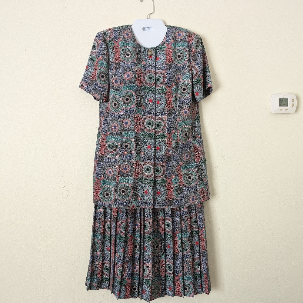 Vintage Leslie Fay Petites Skirt Set, 8P